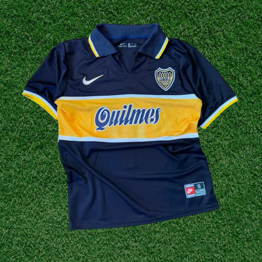 Camiseta Retro Boca Juniors Quilmes – Réplica Premium Importada
