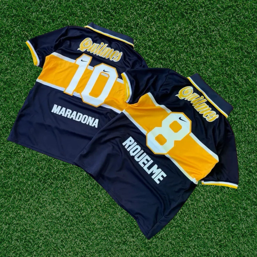 Camiseta Retro Boca Juniors Quilmes – Réplica Premium Importada